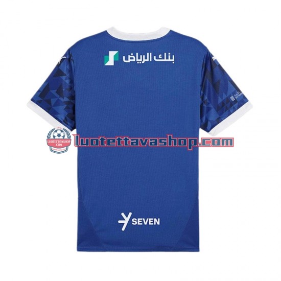 Al-Hilal Home Football Shirts 2024-2025 Gentleman Short Sleeves