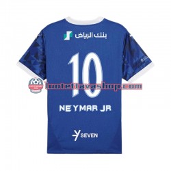 Al-Hilal Neymar JR 10 Home Football Shirts 2024-2025 Gentleman Short Sleeves