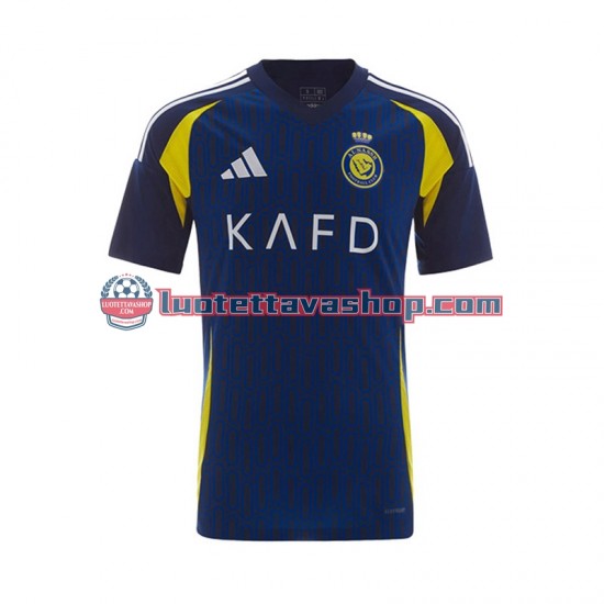 Al-Nassr Cristiano Ronaldo 7 Away Football Shirts 2024-2025 Gentleman Short Sleeves