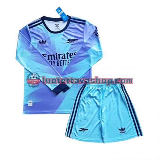 Arsenal Children Third Football Shirts 2024-2025 Long Sleeves