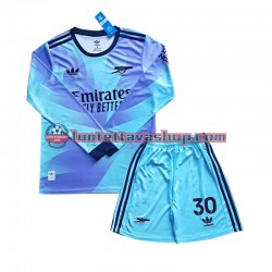 Arsenal Sterling 30 Children Third Football Shirts 2024-2025 Long Sleeves