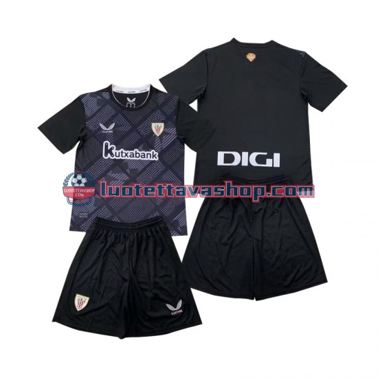 Athletic Bilbao Goalkeeper Children Home Football Shirts 2024-2025 Short Sleeves