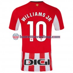 Athletic Bilbao Williams JR 10 Home Football Shirts 2024-2025 Gentleman Short Sleeves