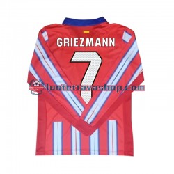 Atletico Madrid Antoine Griezmann 7 Home Football Shirts 2024-2025 Gentleman Long Sleeves