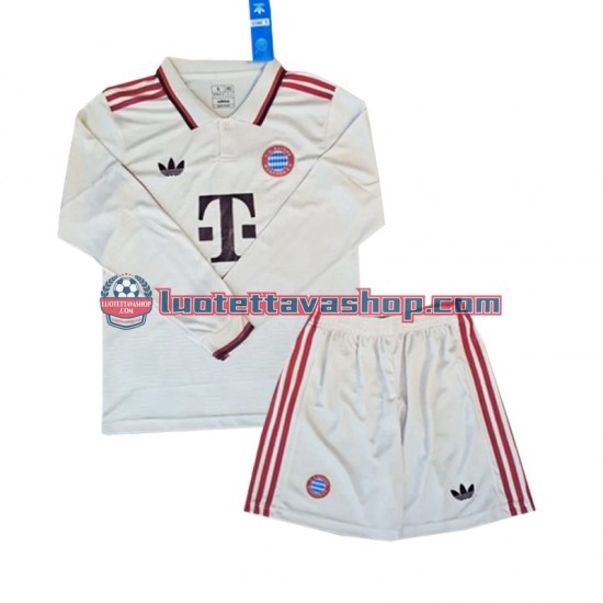 Bayern Munich Children Third Football Shirts 2024-2025 Long Sleeves