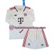 Bayern Munich Children Third Football Shirts 2024-2025 Long Sleeves