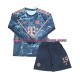 Bayern Munich Davies 19 Children Away Football Shirts 2024-2025 Long Sleeves