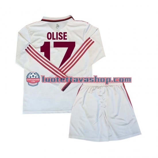 Bayern Munich Olise 17 Children Third Football Shirts 2024-2025 Long Sleeves