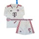 Bayern Munich Olise 17 Children Third Football Shirts 2024-2025 Long Sleeves