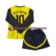 Borussia Dortmund Julian Brandt 10 Children Home Football Shirts 2024-2025 Long Sleeves
