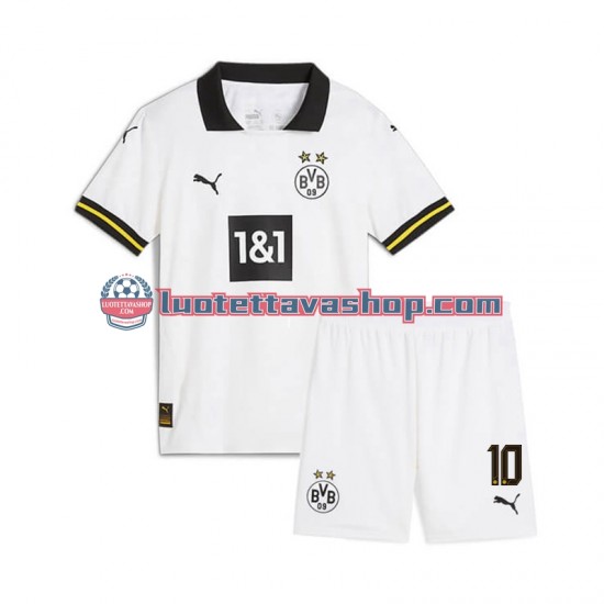 Borussia Dortmund Julian Brandt 10 Children Third Football Shirts 2024-2025 Short Sleeves