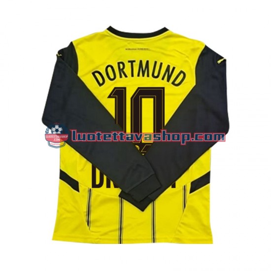 Borussia Dortmund Julian Brandt 10 Home Football Shirts 2024-2025 Gentleman Long Sleeves
