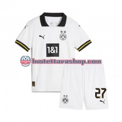 Borussia Dortmund Karim Adeyemi 27 Children Third Football Shirts 2024-2025 Short Sleeves