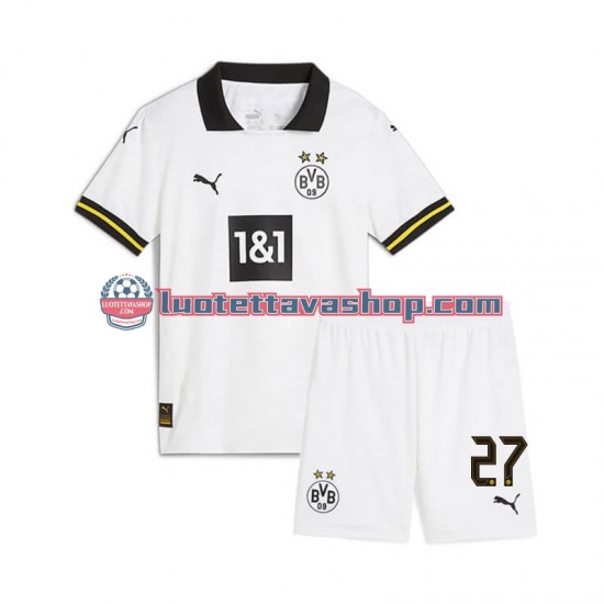 Borussia Dortmund Karim Adeyemi 27 Children Third Football Shirts 2024-2025 Short Sleeves