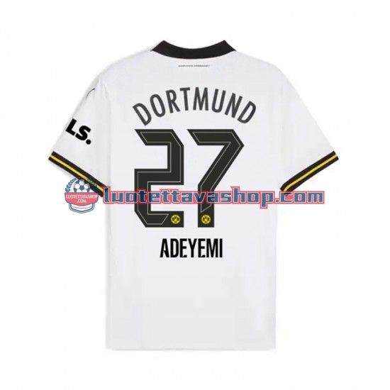 Borussia Dortmund Karim Adeyemi 27 Third Football Shirts 2024-2025 Gentleman Short Sleeves