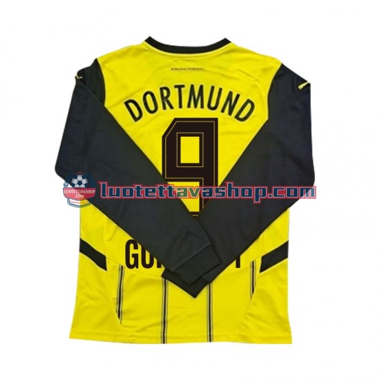 Borussia Dortmund Serhou Guirassy 9 Home Football Shirts 2024-2025 Gentleman Long Sleeves