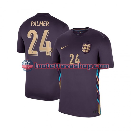 England Cole Palmer 24 Away Football Shirts 2024 Gentleman Short Sleeves