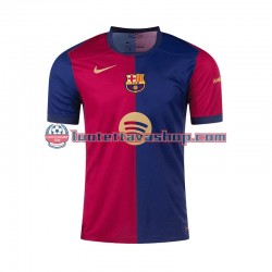 FC Barcelona F. DE JONG 21 Home Football Shirts 2024-2025 Gentleman Short Sleeves