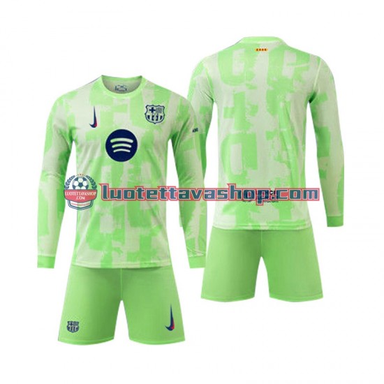 FC Barcelona Third Football Shirts 2024-2025 Long Sleeves