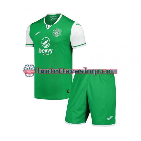 Hibernian Children Home Football Shirts 2024-2025 Short Sleeves