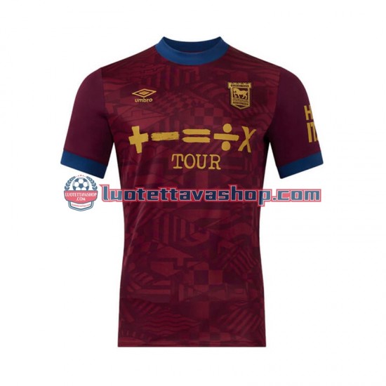 Ipswich Town Away Football Shirts 2024-2025 Gentleman Short Sleeves