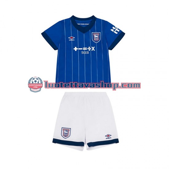 Ipswich Town Children Home Football Shirts 2024-2025 Short Sleeves