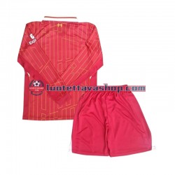Liverpool Children Home Football Shirts 2024-2025 Long Sleeves
