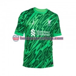 Liverpool Goalkeeper Away Football Shirts 2024-2025 Gentleman Short Sleeves
