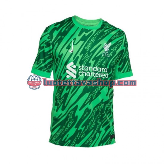 Liverpool Goalkeeper Away Football Shirts 2024-2025 Gentleman Short Sleeves