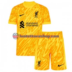 Liverpool Goalkeeper Children Fourth Football Shirts 2024-2025 Short Sleeves