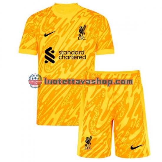 Liverpool Goalkeeper Children Fourth Football Shirts 2024-2025 Short Sleeves