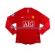 Manchester United Cristiano Ronaldo 7 Champion League Home Football Shirts Retro 2007 Gentleman Long Sleeves