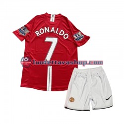 Manchester United Cristiano Ronaldo 7 Children Home Football Shirts Retro 2007 Short Sleeves
