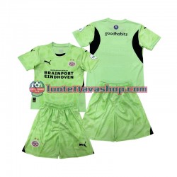 PSV Eindhoven Goalkeeper Children Away Football Shirts 2024-2025 Short Sleeves