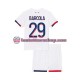 Paris Saint Germain Bradley Barcola 29 Children Away Football Shirts 2024-2025 Short Sleeves