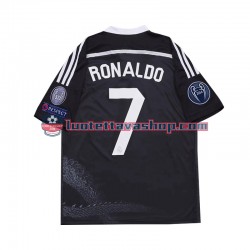 Real Madrid Cristiano Ronaldo 7 Children Third Football Shirts Retro 2014 Short Sleeves