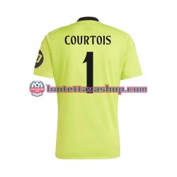 Real Madrid Goalkeeper COURTOIS 1 Third Football Shirts 2024-2025 Gentleman Short Sleeves