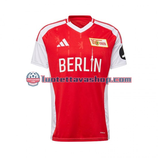 Union Berlin Home Football Shirts 2024-2025 Gentleman Short Sleeves