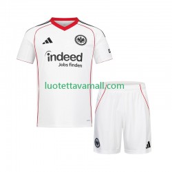 Lapset Eintracht Frankfurt 2025-2026 Lyhythihainen Fanipaita ,Vieras
