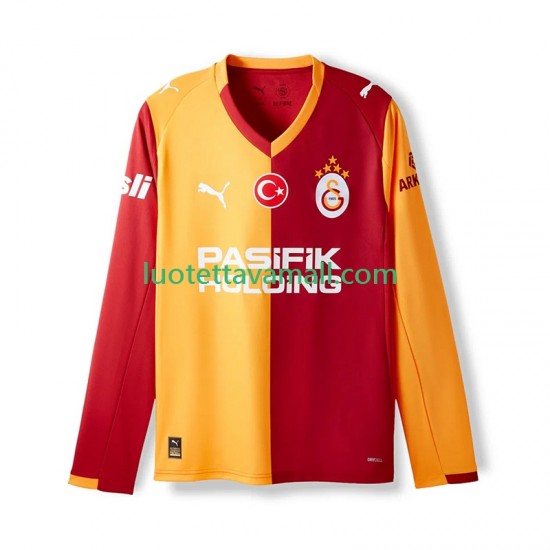 Miehet Galatasaray 2025-2026 Pitkähihainen Fanipaita ,Koti