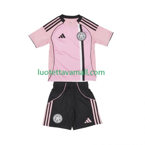 Lapset Leicester City 2025-2026 Lyhythihainen Fanipaita ,Kolmas