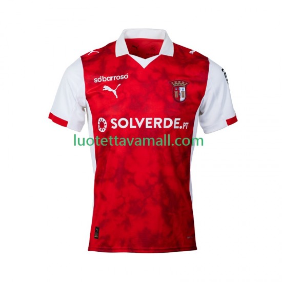 Miehet SC Braga 2025-2026 Lyhythihainen Fanipaita ,Koti