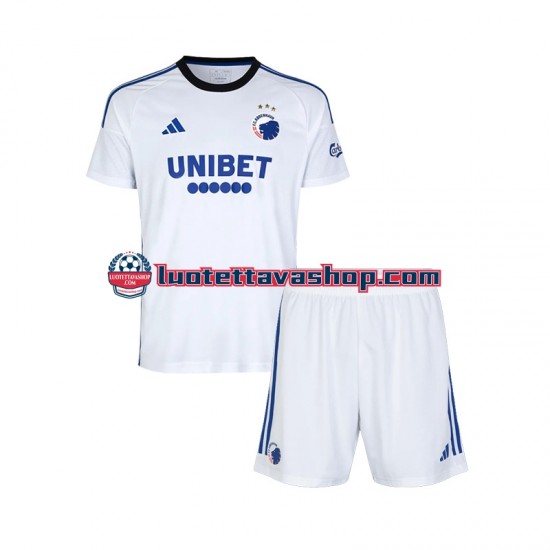 Lapset FC Copenhagen 2023-2024 Lyhythihainen Fanipaita ,Koti