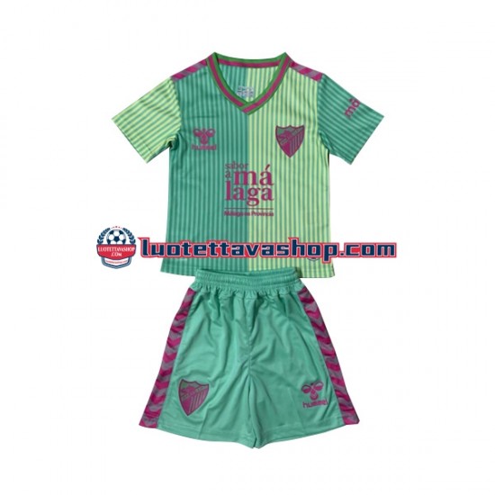 Lapset Málaga CF 2023-2024 Lyhythihainen Fanipaita ,Kolmas