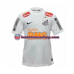 Miehet Santos Neymar JR 11 Retro 2011-2012 Lyhythihainen Fanipaita ,Koti