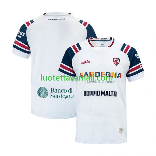 Miehet Cagliari 2026-2027 Lyhythihainen Fanipaita ,Vieras
