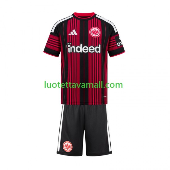 Lapset Eintracht Frankfurt 2026-2027 Lyhythihainen Fanipaita ,Koti
