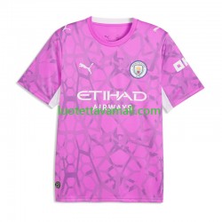 Miehet Manchester City Maalivahdin 2026-2027 Lyhythihainen Fanipaita ,Vieras