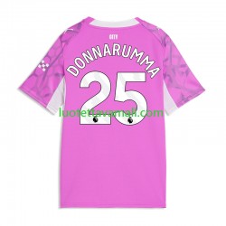 Miehet Manchester City Maalivahdin Gianluigi Donnarumma 25 2026-2027 Lyhythihainen Fanipaita ,Vieras