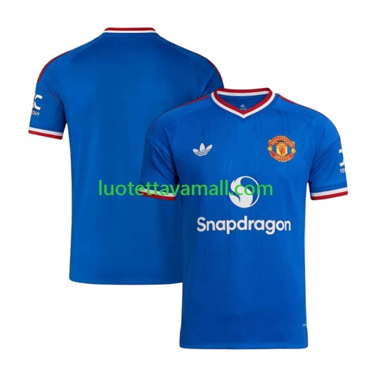 Miehet Manchester United 2026-2027 Lyhythihainen Fanipaita ,Vieras